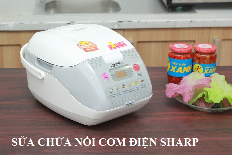 sửa chữa nồi cơm điện tử sharp